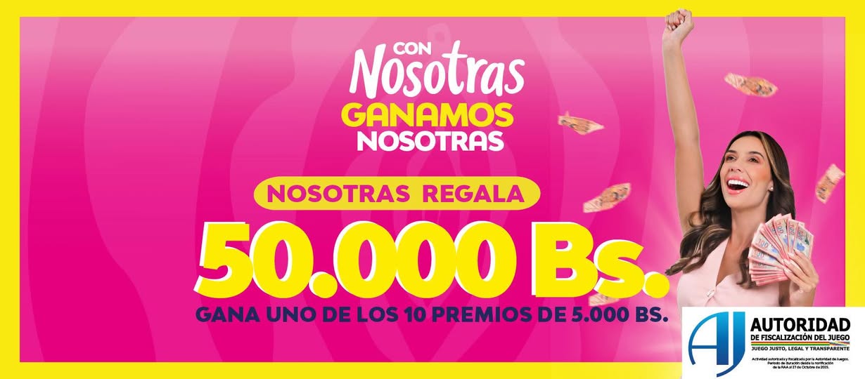 CON NOSOTRAS GANAMOS NOSOTRAS